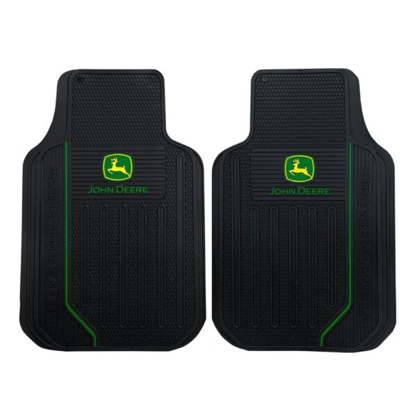Universal John Deere Elite Series 1st Row Floor Mats by Plasticolor®.