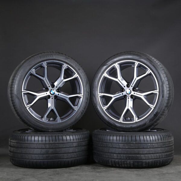 21 inch summer wheels original BMW X5 G05 X6 G06 8071998 8071999 M741
