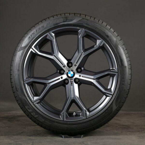21 inch summer wheels original BMW X5 G05 X6 G06 8071998 8071999 M741