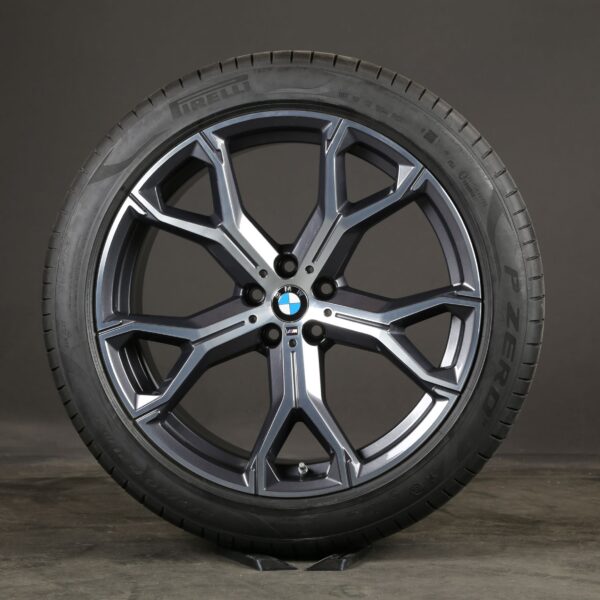21 inch summer wheels original BMW X5 G05 X6 G06 8071998 8071999 M741