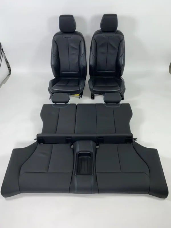 Interior BMW M2 (F87) Leather Dacota Black/Blue Stitching