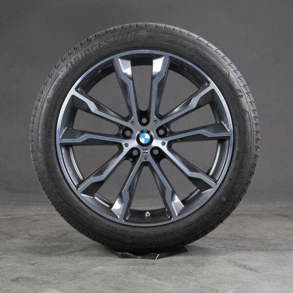 20 inch summer wheels original BMW X3 G01 X4 G02 M699 summer tires 8010268