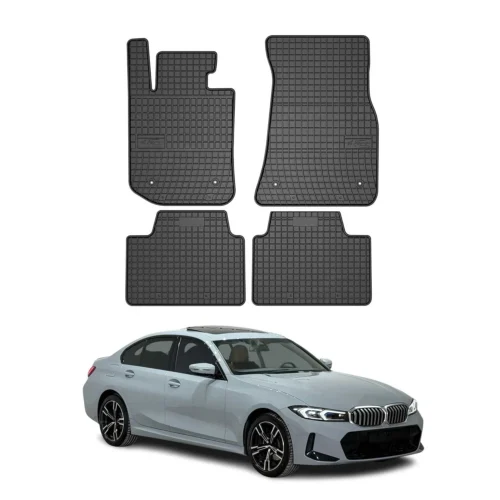 BMW 3-Series 2025, Classic Floor Mats by OMAC®. 4 Pieces.