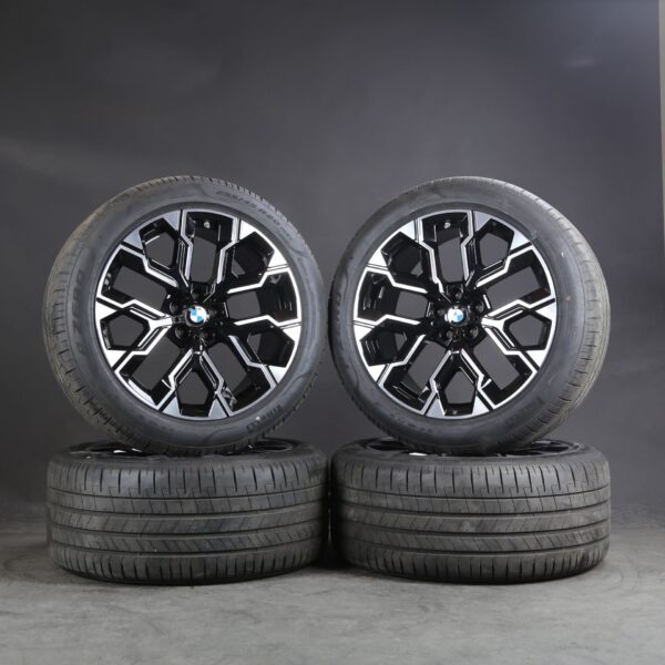 20 Zoll Original Sommerräder BMW 7er I7 G70 X3 G45 5A6F112 5