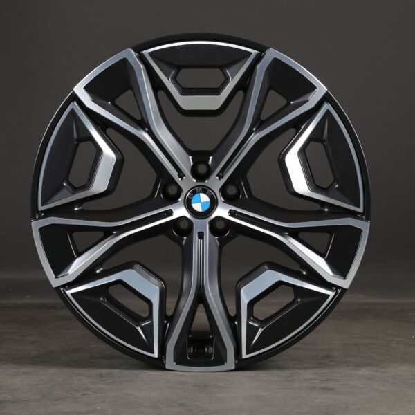 170620 (2) Original 22 Zoll BMW iX i20 Alufelgen Styling 1021 Frozen Mi