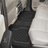2379l-09-fr4-oncar-02 Universal KAGU 1st Row - Footwell Coverage & 2nd Row - Footwell Coverage Black Floor Liner Set by 3D MAXpider®.