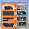 71KVPnu9ipL._AC_SL1500_ Sailnovo Car Roof Bag Waterproof 21 Cubic Feet/595L,Roof Box 1000D PVC Rooftop Cargo Carrier with Anti-Slip Mat,Combination Lock,Storage Bag,Door Hooks & Strap fit Vehicle with/Without Luggage Rack