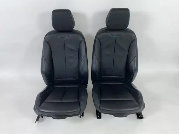 Interior BMW M2 (F87) Leather Dacota Black/Blue Stitching