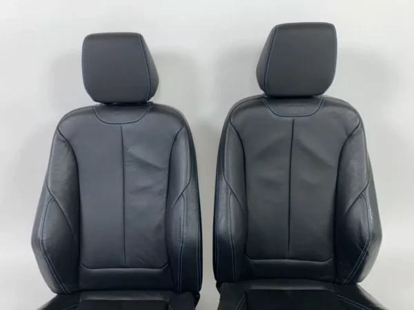 Interior BMW M2 (F87) Leather Dacota Black/Blue Stitching