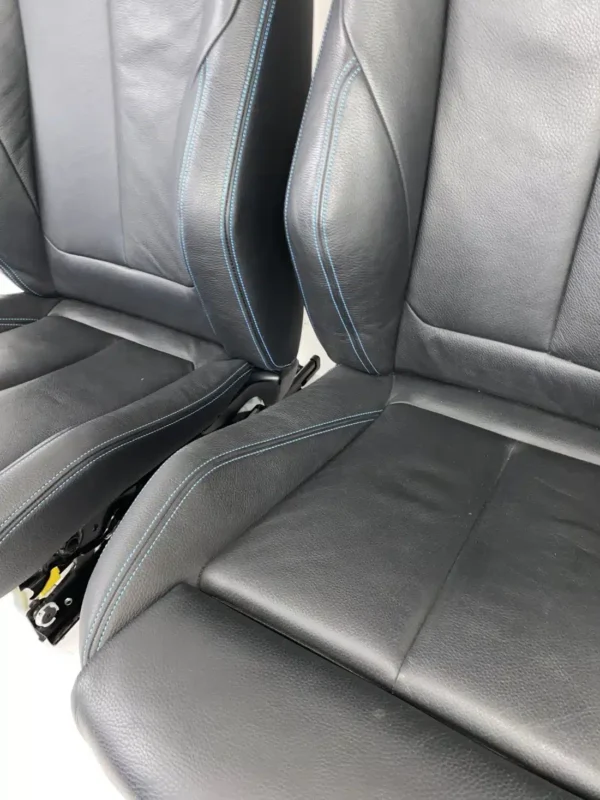 Interior BMW M2 (F87) Leather Dacota Black/Blue Stitching