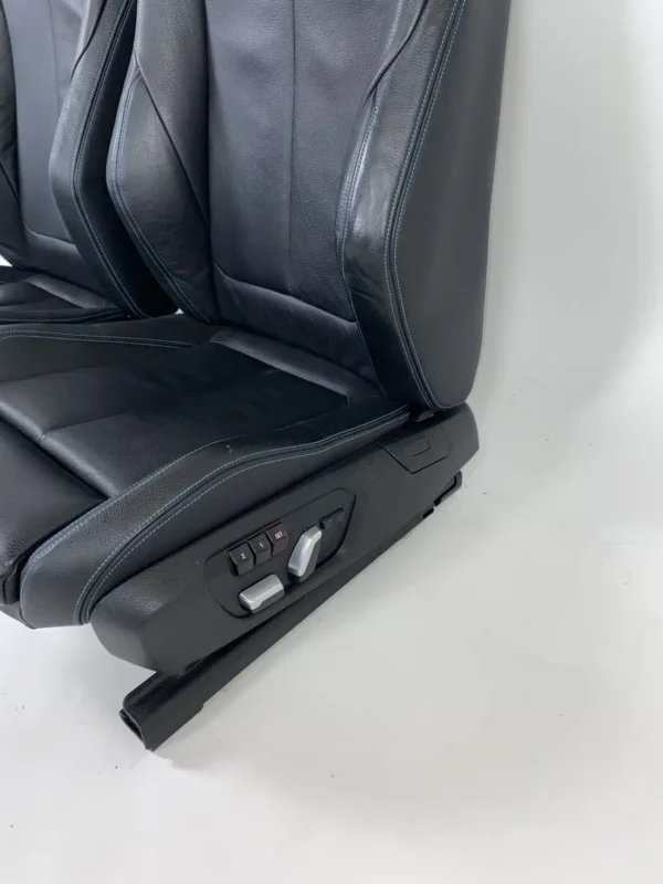 Interior BMW M2 (F87) Leather Dacota Black/Blue Stitching