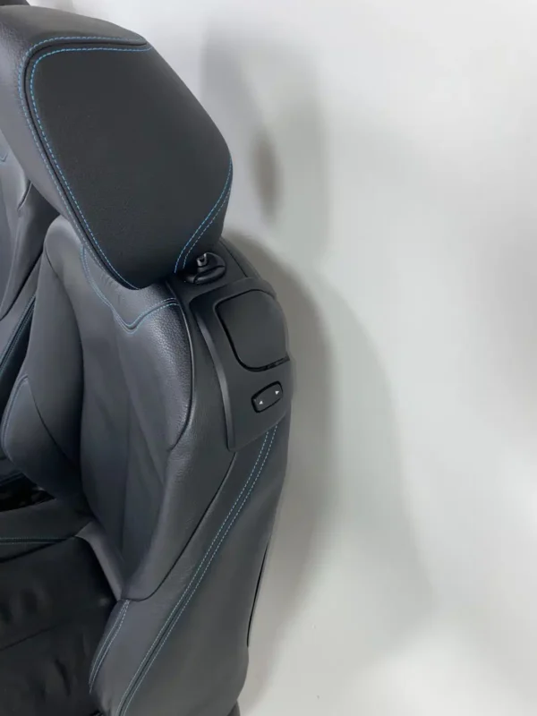 Interior BMW M2 (F87) Leather Dacota Black/Blue Stitching