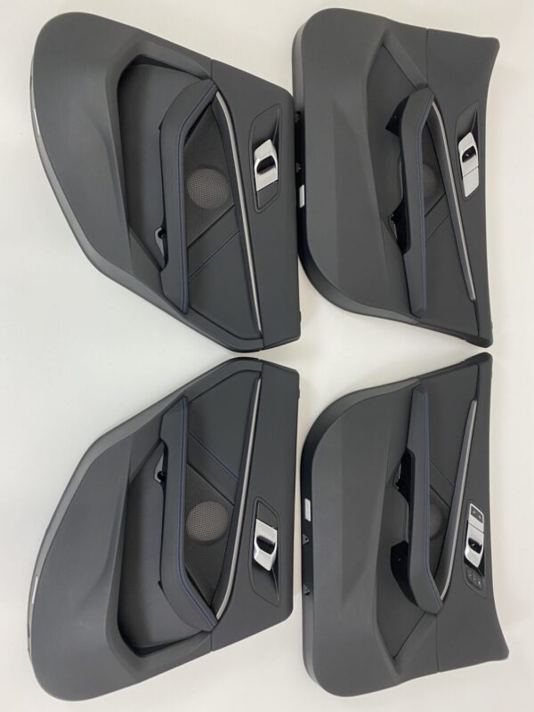 Interior BMW 2-Series Gran Coupé M (F44) Leather/Alcantara black/blue