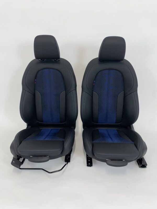 Interior BMW 2-Series Gran Coupé M (F44) Leather/Alcantara black/blue