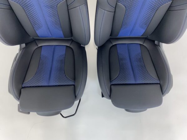 Interior BMW 2-Series Gran Coupé M (F44) Leather/Alcantara black/blue