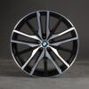 22 inch original BMW X5 G05 X6 G06 alloy wheels M742 8090013 8090014 742M rims
