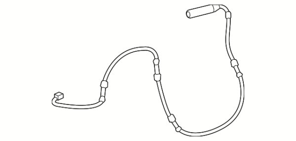 Brake Pad Wear Indicator - Rear