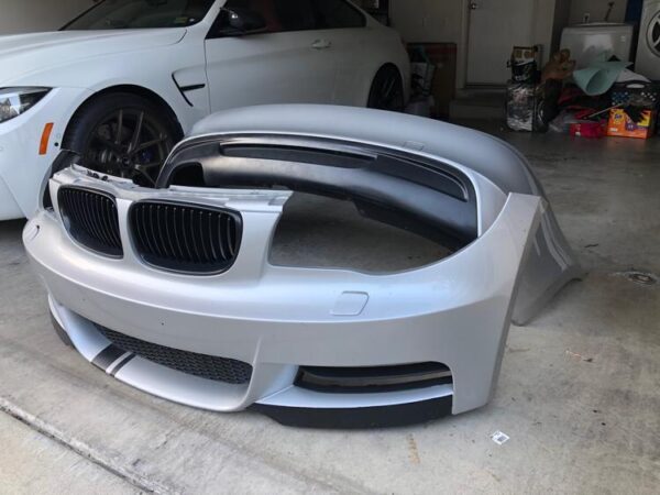 BMW E82 2008 - 2010 Performance Aero M-Sport Front & Rear Bumpers