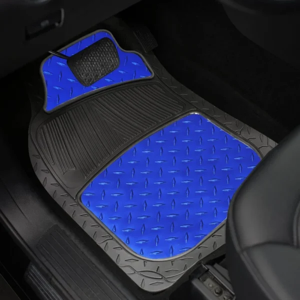 Universal ClimaProof™ Trimmable 1st & 2nd Row Rubber Floor Mat Set by FH Group®. 4 Pieces.