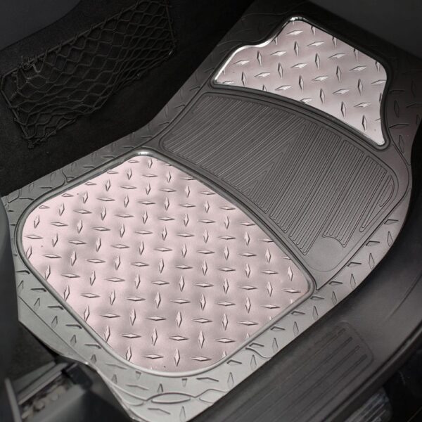 Universal ClimaProof™ Trimmable 1st & 2nd Row Rubber Floor Mat Set by FH Group®. 4 Pieces.