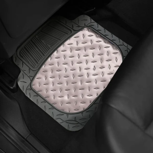 Universal ClimaProof™ Trimmable 1st & 2nd Row Rubber Floor Mat Set by FH Group®. 4 Pieces.