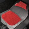 Universal ClimaProof™ Trimmable 1st & 2nd Row Rubber Floor Mat Set by FH Group®. 4 Pieces.