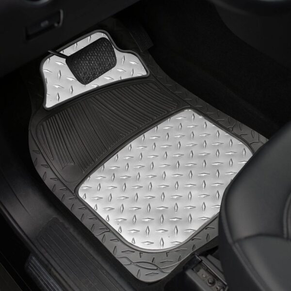 Universal ClimaProof™ Trimmable 1st & 2nd Row Rubber Floor Mat Set by FH Group®. 4 Pieces.