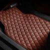 Universal Luxury 1st & 2nd Row Leather Floor Mat Set by FH Group®. 4 Pieces.