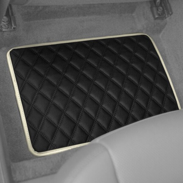 Universal Deluxe 1st & 2nd Row Leather Floor Mat Set by FH Group®. 4 Pieces.