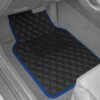 Universal Deluxe 1st & 2nd Row Leather Floor Mat Set by FH Group®. 4 Pieces.