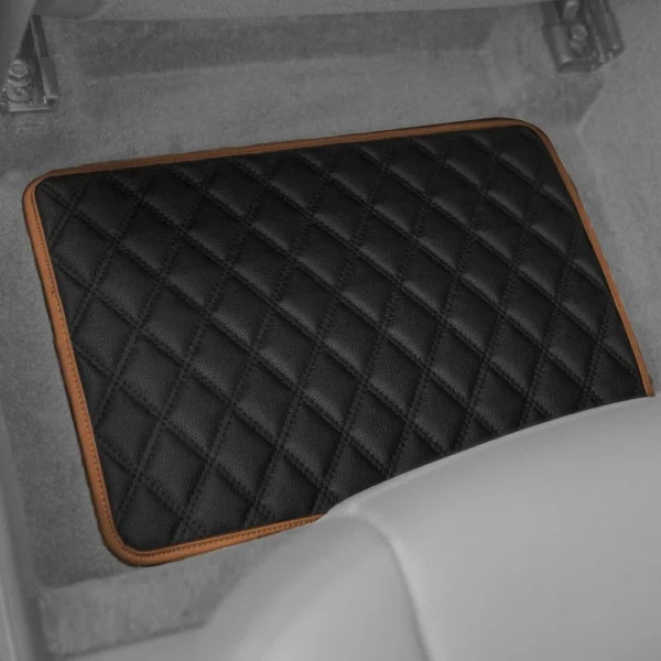 Universal Deluxe 1st & 2nd Row Leather Floor Mat Set by FH Group®. 4 Pieces.
