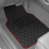 Universal Deluxe 1st & 2nd Row Leather Floor Mat Set by FH Group®. 4 Pieces.