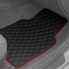 Universal Deluxe 1st & 2nd Row Leather Floor Mat Set by FH Group®. 4 Pieces.