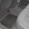 Universal Deluxe 1st & 2nd Row Leather Floor Mat Set by FH Group®. 4 Pieces.