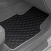 Universal Deluxe 1st & 2nd Row Leather Floor Mat Set by FH Group®. 4 Pieces.