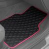 Universal Deluxe 1st & 2nd Row Leather Floor Mat Set by FH Group®. 4 Pieces.
