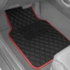 Universal Deluxe 1st & 2nd Row Leather Floor Mat Set by FH Group®. 4 Pieces.