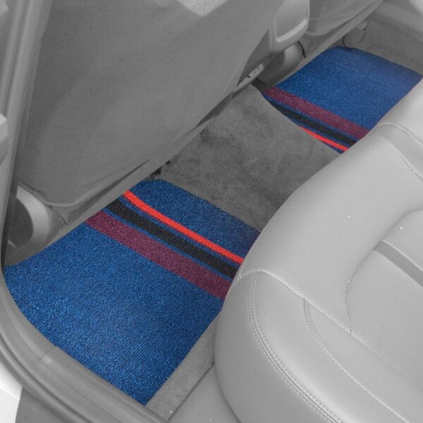 Universal DIY Ultra Waterproof 1st & 2nd Row Rubber Floor Mat Set by FH Group®. 4 Pieces.