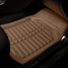 Universal Deep Tray Non-Slip Leather Floor Mats by FH Group®.