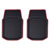Universal Deep Tray Non-Slip Leather Floor Mats by FH Group®.
