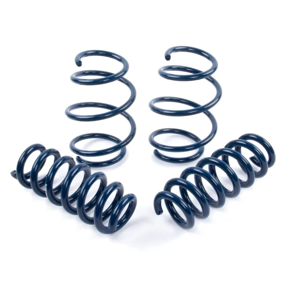 d100-0934 Front and Rear Lowering Coil Springs with 1" Front and Rear Drop Height by Dinan®. Quantity: 4 per Pack.