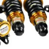 BMW 3-Series 2025, Dynamic Pro Sport™ Front and Rear Coilover Kit with 0.5"-2.5" Front and 0.5"-2.5" Rear Body Drop by Yellow Speed Racing®.