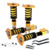BMW 3-Series 2025, Dynamic Pro Sport™ Front and Rear Coilover Kit with 0.5"-2.5" Front and 0.5"-2.5" Rear Body Drop by Yellow Speed Racing®.
