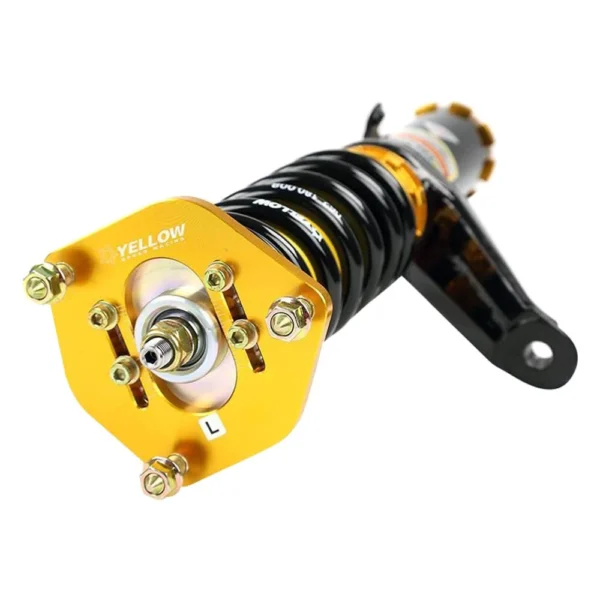 BMW 3-Series 2025, Dynamic Pro Sport™ Front and Rear Coilover Kit with 0.5"-2.5" Front and 0.5"-2.5" Rear Body Drop by Yellow Speed Racing®.