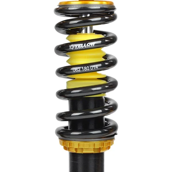 BMW 3-Series 2025, Dynamic Pro Sport™ Front and Rear Coilover Kit with 0.5"-2.5" Front and 0.5"-2.5" Rear Body Drop by Yellow Speed Racing®.