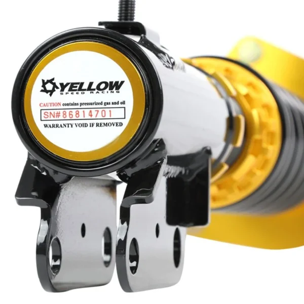 BMW 3-Series 2025, Dynamic Pro Sport™ Front and Rear Coilover Kit with 0.5"-2.5" Front and 0.5"-2.5" Rear Body Drop by Yellow Speed Racing®.