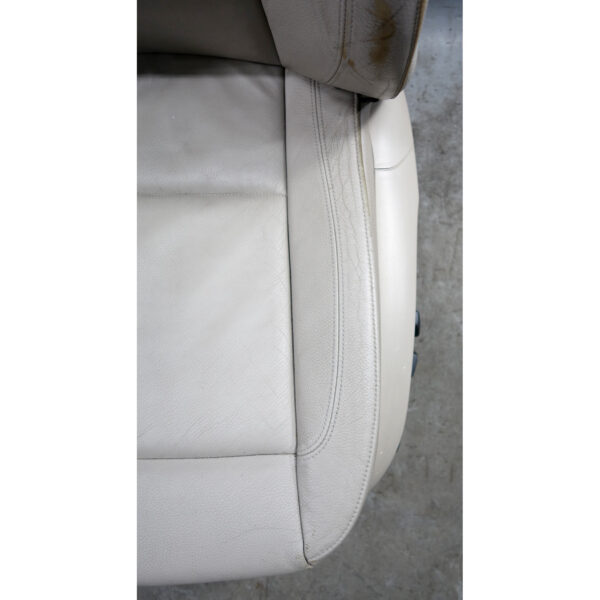 inv_036555_08__15195 2009-2013 BMW E82 1 Series Coupe Factory Basic Seat Front Beige Leather OEM