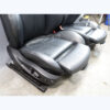 Damaged 04-10 BMW E63 M6 Coupe Front ///M-Sport Seat Pair Black Merino Leather