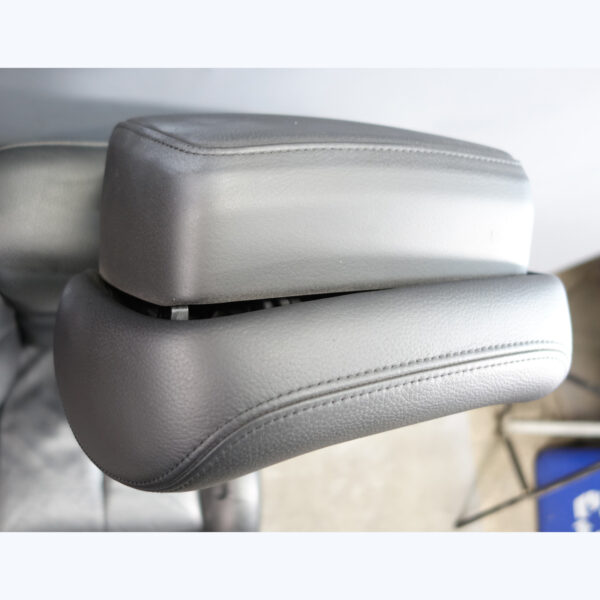 Damaged 04-10 BMW E63 M6 Coupe Front ///M-Sport Seat Pair Black Merino Leather