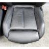 14-20 BMW F30 3-Series F36 Front Sport Seat Pair Black Leather w Blue Stitch OEM